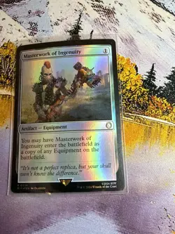 1x Masterwork of Ingenuity NM Eng MTG - Fallout - Image 3