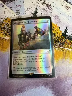 1x Masterwork of Ingenuity NM Eng MTG - Fallout - Image 4