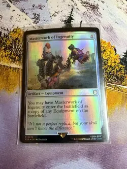 1x Masterwork of Ingenuity NM Eng MTG - Fallout - Image 5
