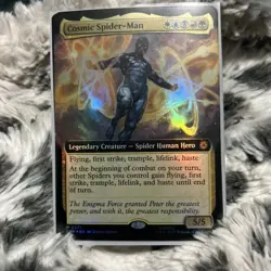 Cosmic Spider-Man (Extended Art) Marvel's Spider-Man Foil - Image 1
