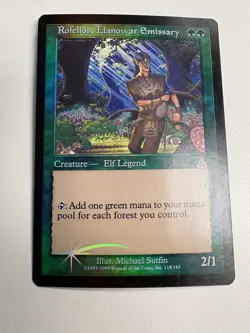 Rofellos, Llanowar Emissary Urza's Destiny Foil - Image 1