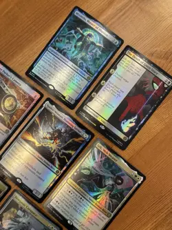 MTG Marvel’s Spider-Man NM Foil Rare Lot, Spider-Woman, Silk, Gwen Stacy, SPM - Image 2