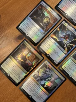 MTG Marvel’s Spider-Man NM Foil Rare Lot, Spider-Woman, Silk, Gwen Stacy, SPM - Image 3