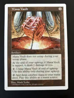 Magic The Gathering Mana Vault Artifact - Image 1