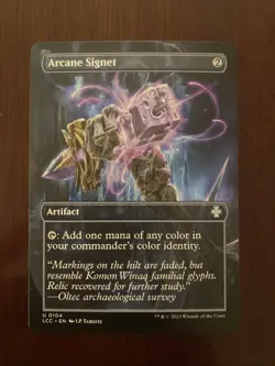 Arcane Signet (Borderless) Commander: the Lost Caverns of Ixalan Regular - Image 1