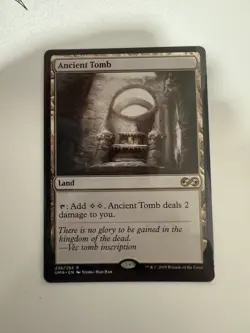 Magic the Gathering Ultimate Masters Ancient Tomb Near Mint NM English Edition - Image 1
