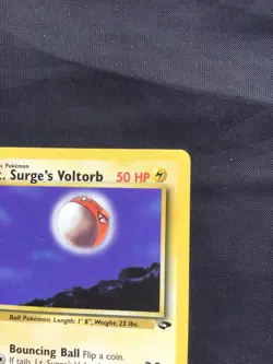 Pokemon Cards: Gym Challenge 1st Edition Common: Lt. Surge's Voltorb 86/132 - Image 3