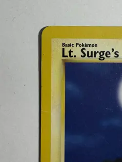 MP Lt. Surge’s Voltorb 86/132 Gym Challenge Regular Pokemon card English - Image 4