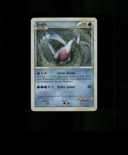 FAN-ART READ DESCRIPTION BELOW SPARKLING HOLO Lugia Card Lugia Pokemon Card p2 - Image 1