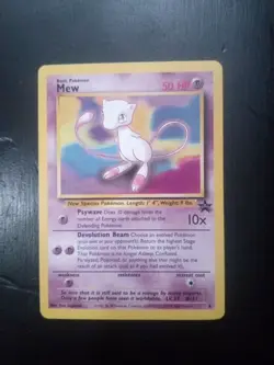 Mew Black Star Promo WOTC Non Holo Pokemon - Image 1