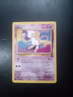 Mew Black Star Promo WOTC Non Holo Pokemon - Image 2