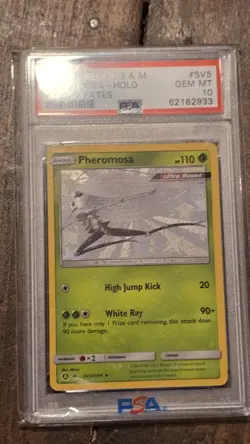 PHEROMOSA Pokemon TCG SV5/SV94 Hidden Fates Shiny Vault Holo Rare NM - Image 1