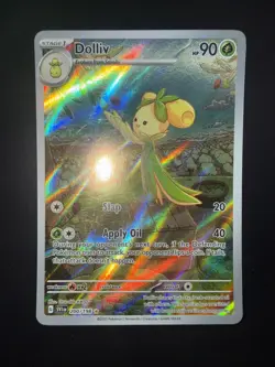Pokemon TCG - Dolliv Illustration Rare Scarlet & Violet Base Set 200/198 NM - Image 1