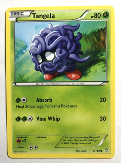 Tangela 4/160 XY Primal Clash Pokemon Regular Common NEAR MINT NM - Image 1