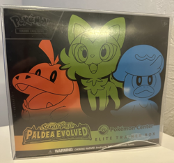 Pokemon TCG Scarlet & Violet Paldea Evolved Elite Trainer Box PokemonCenter NEW - Image 1