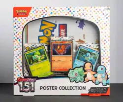 Pokemon TCG Scarlet & Violet - 151 Poster Collection Box 820650853166 - Image 1