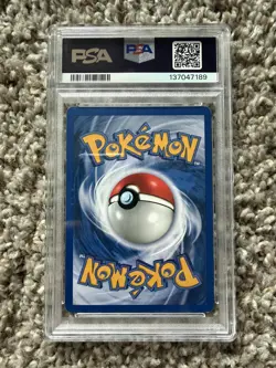 2001 Pokemon Neo Revelation Suicune Holo #14 PSA 5 - Image 2