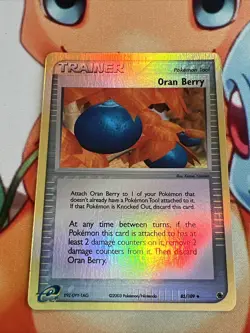 Oran Berry 85/109 Pokemon TCG Ruby & Sapphire Reverse Holo Trainer NM/M - Image 1