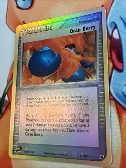 Oran Berry 85/109 Pokemon TCG Ruby & Sapphire Reverse Holo Trainer NM/M - Image 2