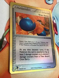 Oran Berry 85/109 Pokemon TCG Ruby & Sapphire Reverse Holo Trainer NM/M - Image 3
