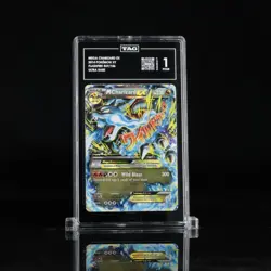 2014 POKEMON XY FLASHFIRE #69/106 M CHARIZARD EX ULTRA RARE TAG 1 DEEP FRIED - Image 1