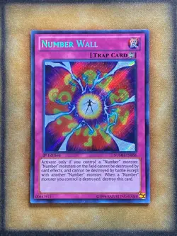 Yugioh Number Wall NUMH-EN058 Secret Rare 1st Ed NM - Image 1