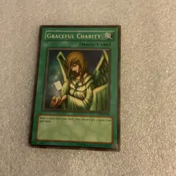 Graceful Charity SDP-040 Super Rare Unlimited Yugioh - Image 1