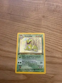 Pokemon TCG Victreebel Jungle Holo Card 14/64 1st Edition Rare - LP+ / nM- - Image 1
