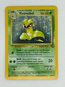 Pokemon TCG Victreebel Holo Rare 14/64 Jungle 1999 WOTC Vintage LP+ / NM - Image 1