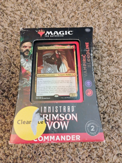 **WOTC MtG Innistrad - Crimson Vow - Vampiric Bloodline Commander Deck** - Image 1