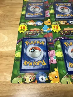 Lot Of ( 9 ) Pokemon Packs 15 Cards + Promo Per Pack (144) Pokemon Cards Total! - Image 2