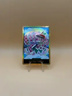 One Piece PRB 02 Don!! Card Punk Records Gold Foil Don Card - Image 1