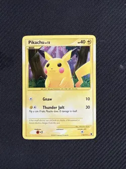 Pokemon Pikachu TCG 112/111 Rising Rivals Secret Rare Holo Card - Image 3