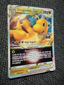 Dragonite VSTAR SWSH236 Holo Ultra Rare Black Star Promo Pokemon TCG NM - Image 2