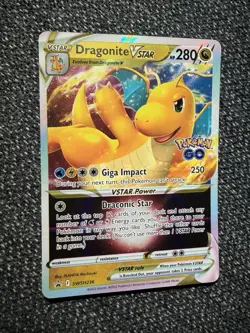 Dragonite VSTAR SWSH236 Holo Ultra Rare Black Star Promo Pokemon TCG NM - Image 3