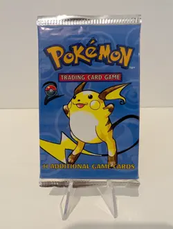 Pokemon Base Set 2 1999 Booster Pack Factory Sealed WOTC Raichu Artwork - Image 1