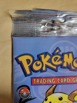 WOTC Pokemon Base Set 2 Raichu Art Sealed Booster Pack 2000 - Image 3