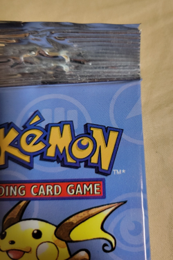 WOTC Pokemon Base Set 2 Raichu Art Sealed Booster Pack 2000 - Image 4