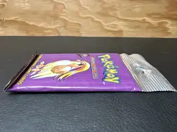 Pokemon 2000 Base Set 2 Booster Pack WOTC Vintage TCG Pidgeot Art Sealed Vintage - Image 3
