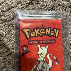 Pokemon 1999 Base Set 2 Booster Pack Factory Sealed WOTC Mewtwo Art - Image 3