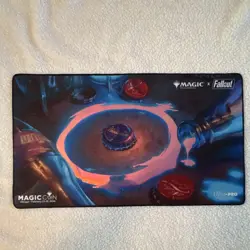 Ultra PRO MTG x Fallout Standard Playmat MagicCon Chicago 2024 READ DESCRIPTION - Image 1