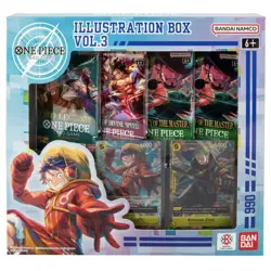 One Piece Illustration Box Vol 3 IB-03 4 Packs 2 Promos English - Image 1