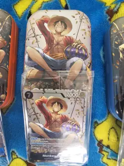Portgas D. Ace Sabo Monkey D. Luffy Tin Promo Set One Piece Sealed - Image 2