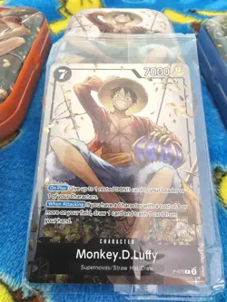 Portgas D. Ace Sabo Monkey D. Luffy Tin Promo Set One Piece Sealed - Image 5