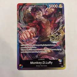 Monkey.D.Luffy Leader 3rd Anniversary Tournament 3 Brothers Pack 1 - Image 1