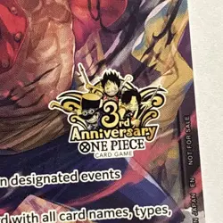 Monkey.D.Luffy Leader 3rd Anniversary Tournament 3 Brothers Pack 1 - Image 2