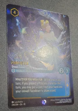 Cinderella - Dream Come True (Enchanted) 236/204 Whispers in the Well Holo - Image 3