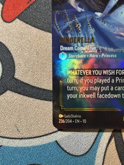 Cinderella - Dream Come True (Enchanted) 236/204 Whispers in the Well Holo - Image 3