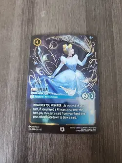 Cinderella - Dream Come True (Enchanted) 236/204 Whispers in the Well Holo - Image 1