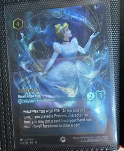 Cinderella - Dream Come True (Enchanted) 236/204 Whispers in the Well Holo - Image 1